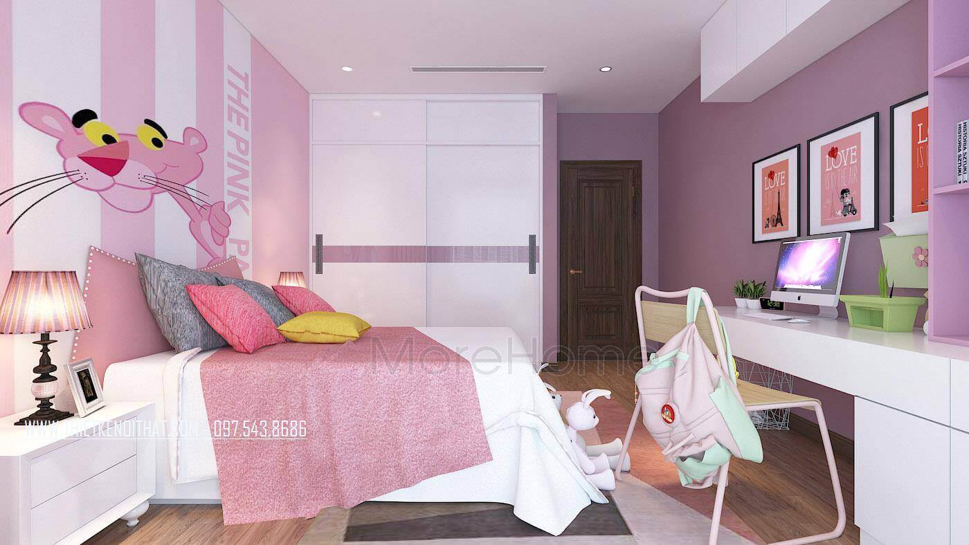 Giường ngủ chung cư hiện đại Giường ngủ chung cư hiện đại